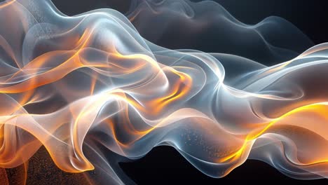 abstract smoke waves
