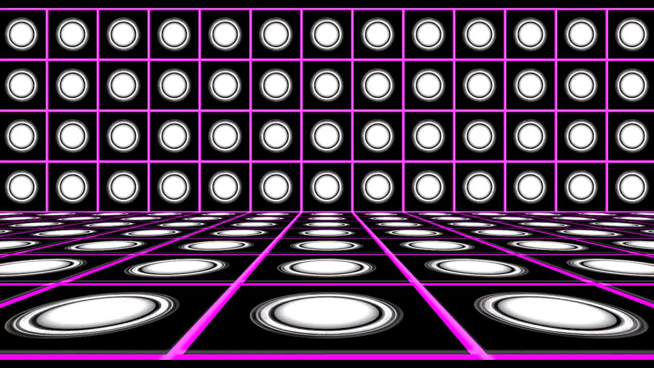 패널 댄스 조명 모션 배경