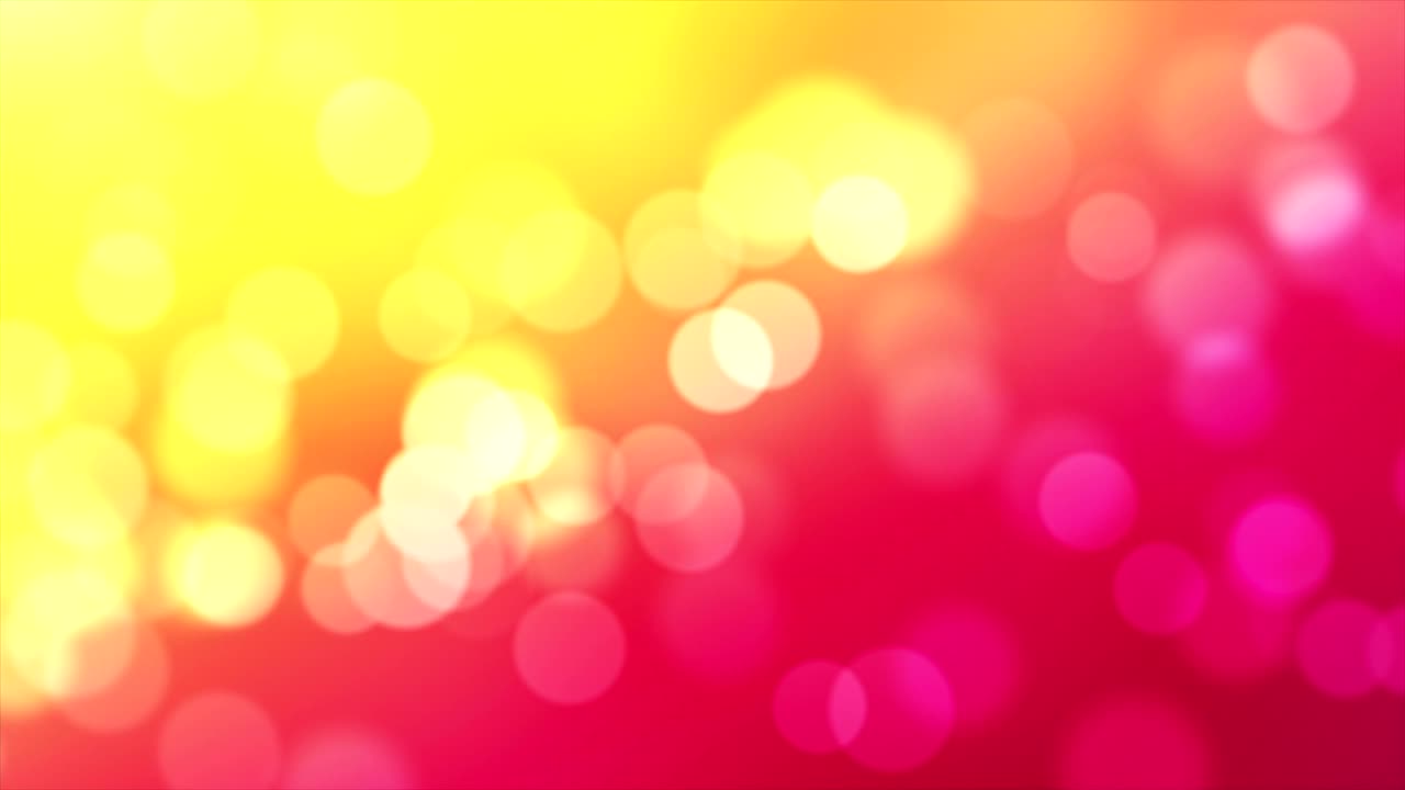 Abstract lights bokeh background loop