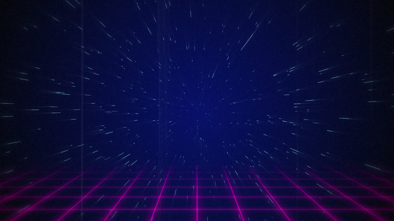 분홍색 사각형 바닥 4k 위의 배경에서 오는  ⁇ 색 입자