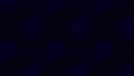 abstract geometric pattern with purple and blue on a black background