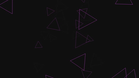 Triángulos-Voladores-En-Degradado-Negro