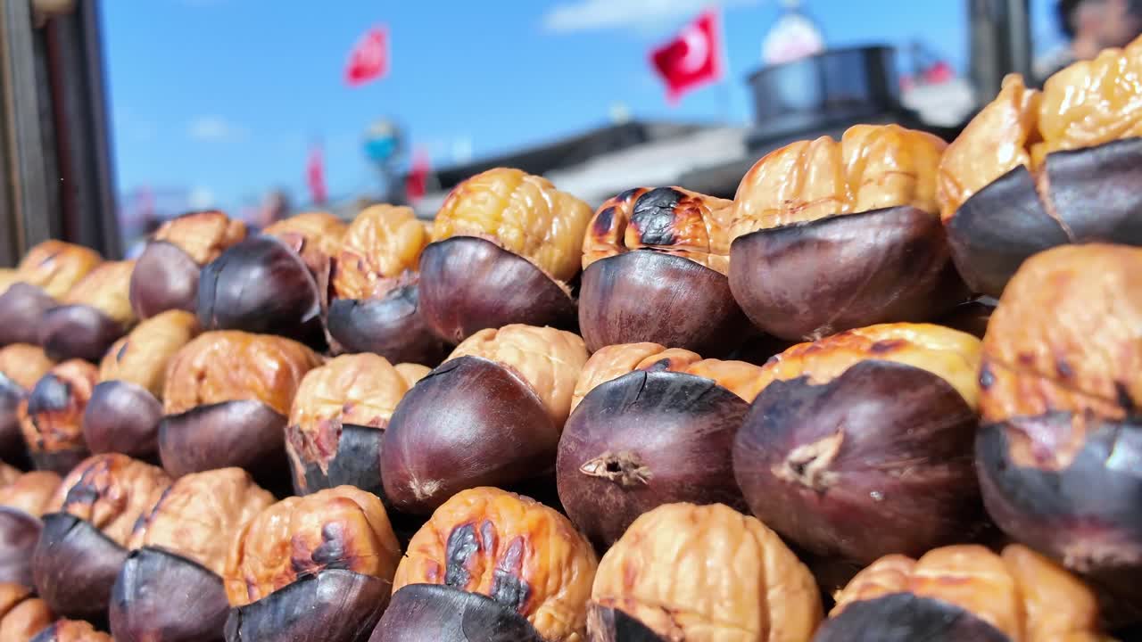 Roasted Chestnuts in Turkey