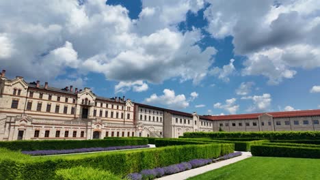 mimi castle in bulboaca, chișinău, moldova on a sunny day