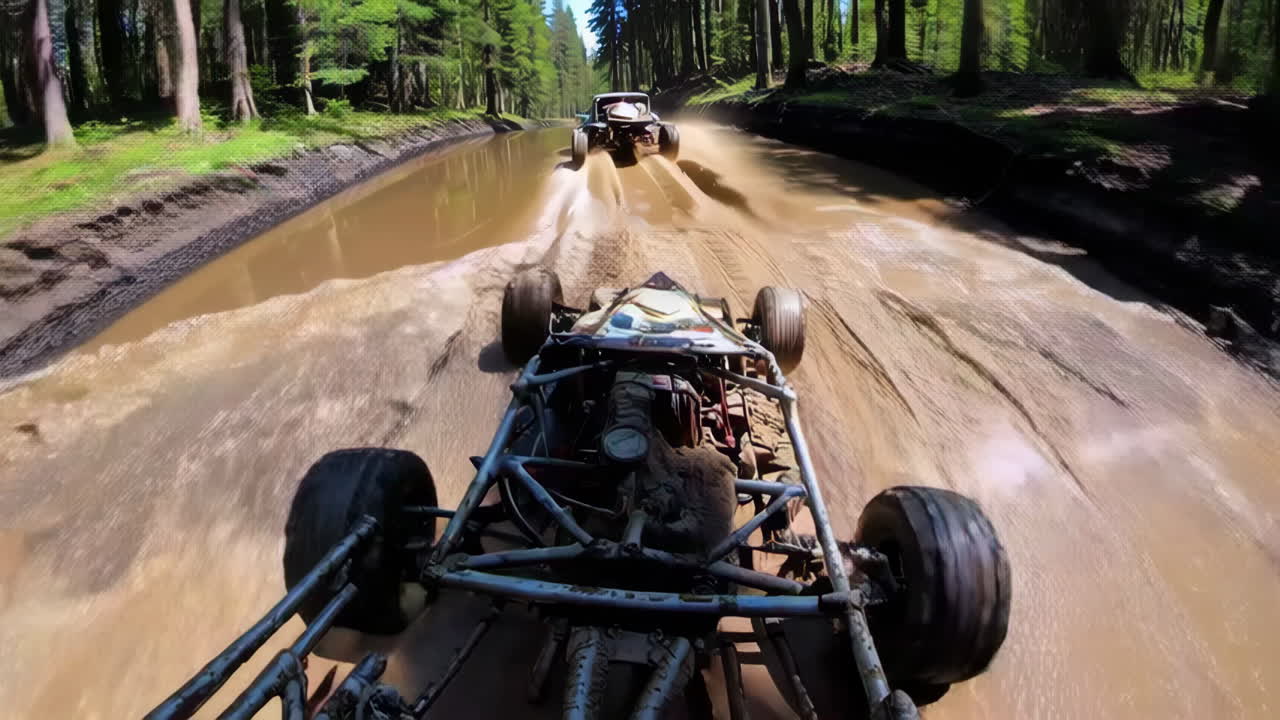 Off-Road Adventure in the Forest