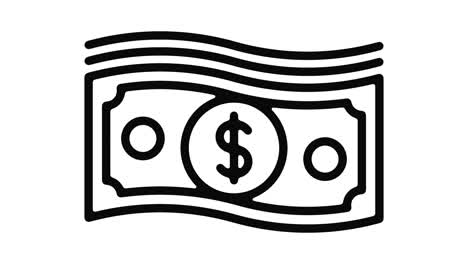 payment line motion graphic