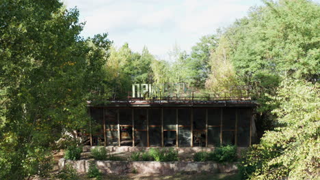 an ominous reminder of one of the biggest european catastrophes - cafe pripyat