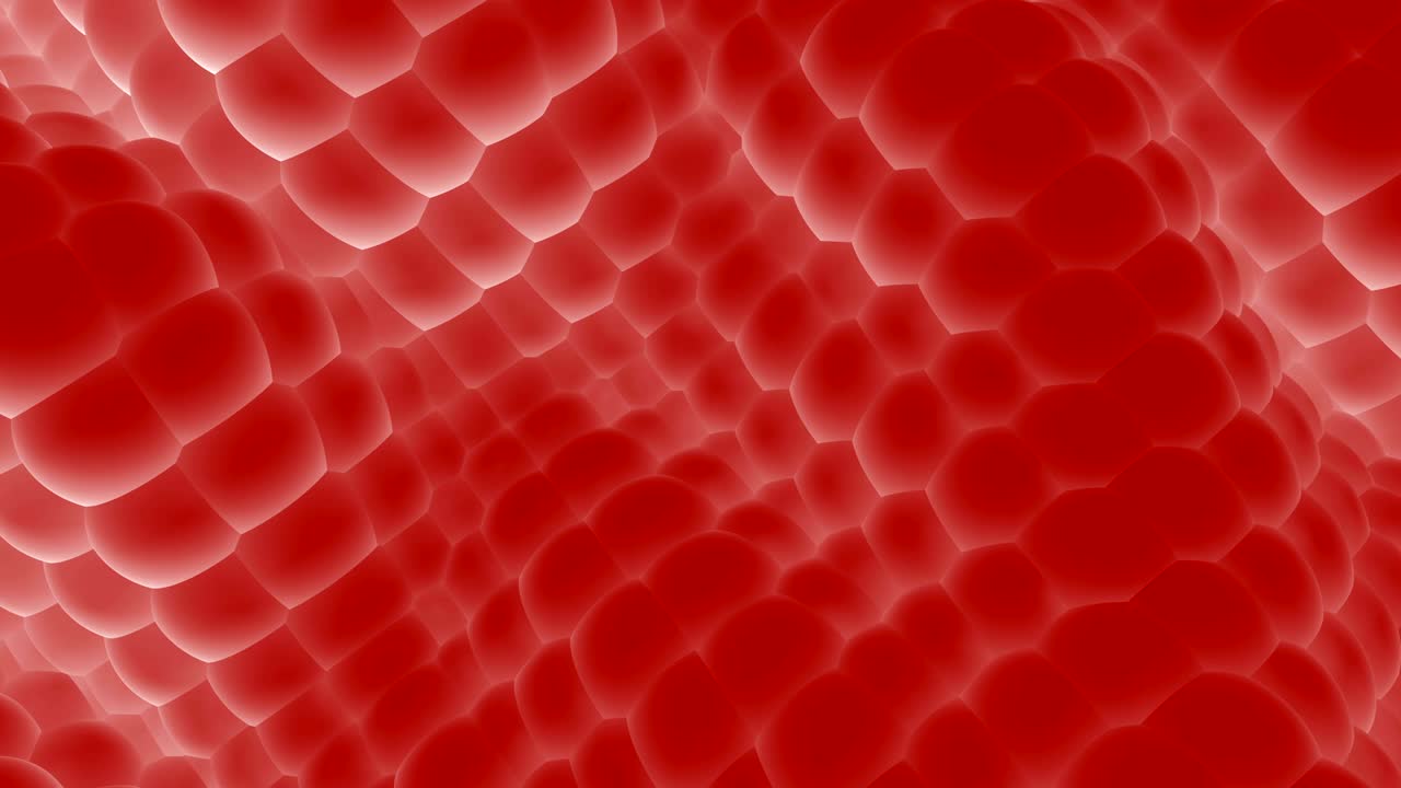 esferas abstractas grandes (rojas)