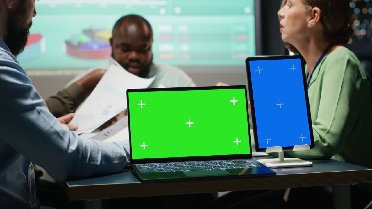 Multiethnic analysts enjoy a collaboration with copy space in a corporate firm