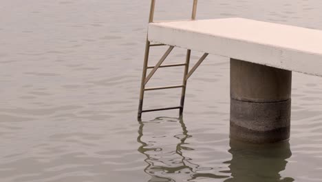 small private docks on a lake