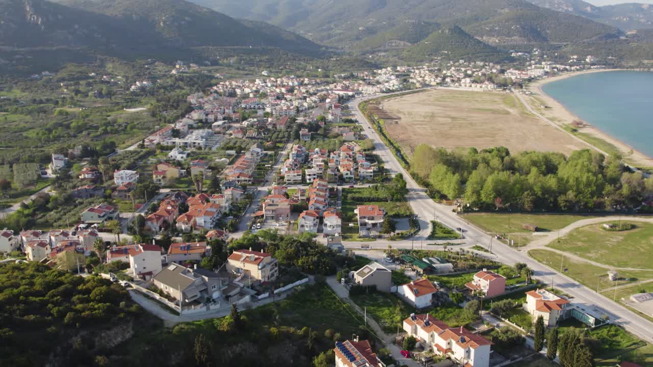 Nea Iraklitsa Kavala Greece, Residential Development Area, Real Estate Properties, Summer Destination, Aerial Panoramic View