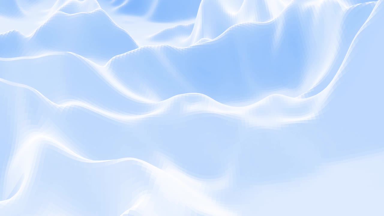 스타일리시 블루 화이트 크리에이티브 추상 저 폴리 배경 4k 추상 파동 패턴 루프로 표면을 이동 부드러운 부드러운 무 애니메이션 간단한 미니멀 기하학 bg