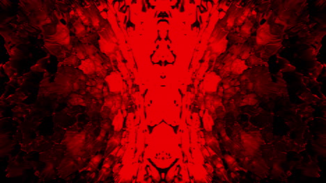 abstract red painting