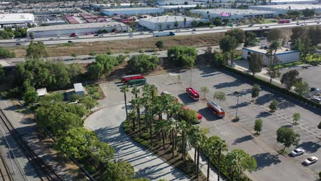 instalación de autobuses del metro - california