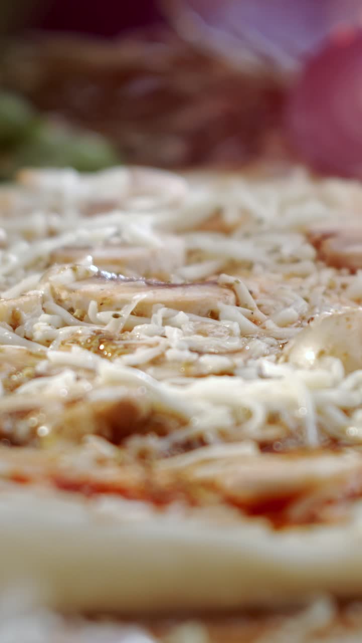 Pizza with Various Ingredients