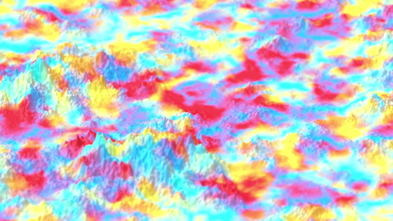 다채로운 반이는 소리 스트럼 시각화 풍경 배경