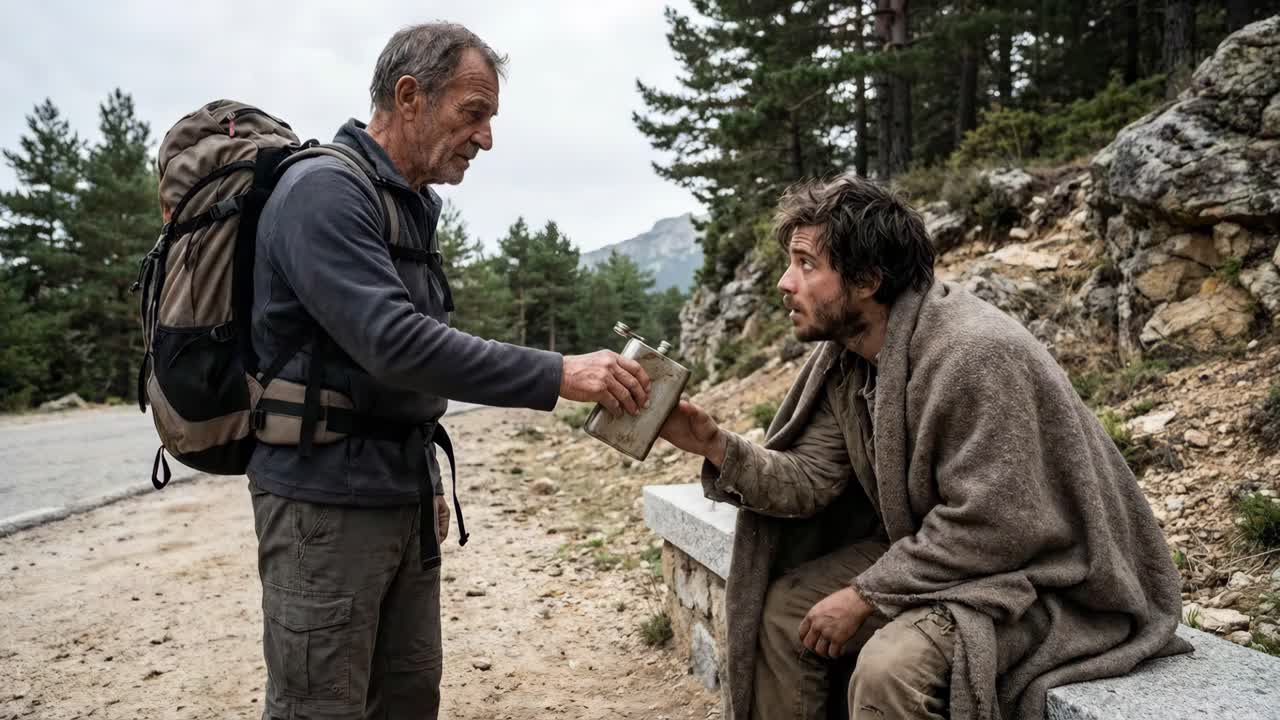 Father and Son Hiking Trip