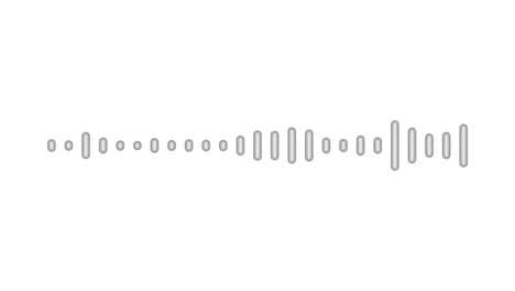 abstract voice wave audio sound waves isolated sound wave on white background digital radio signal