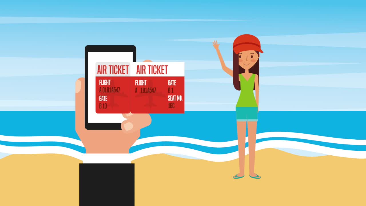 사람들이 여행하는 시간