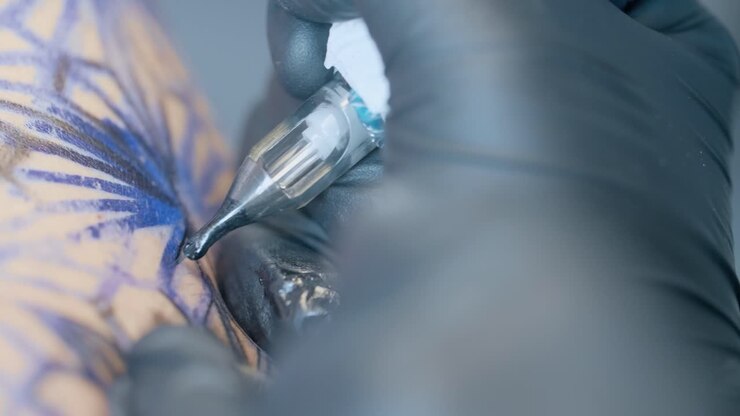 Tattoo Artist at Work