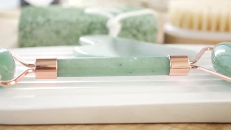 jade roller skincare tool
