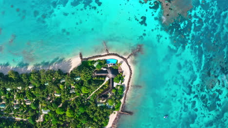 la isla privada de denis en las seychelles