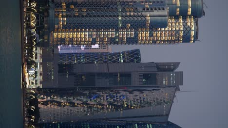 Cityscape with Modern Architecture