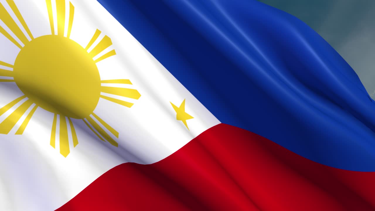 Philippines - Flag - 4K - Loop