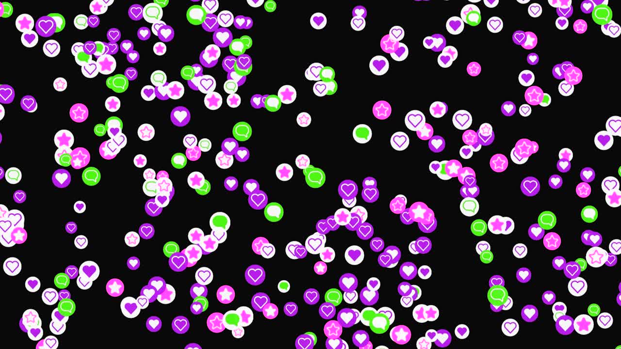 patrón de iconos de las redes sociales