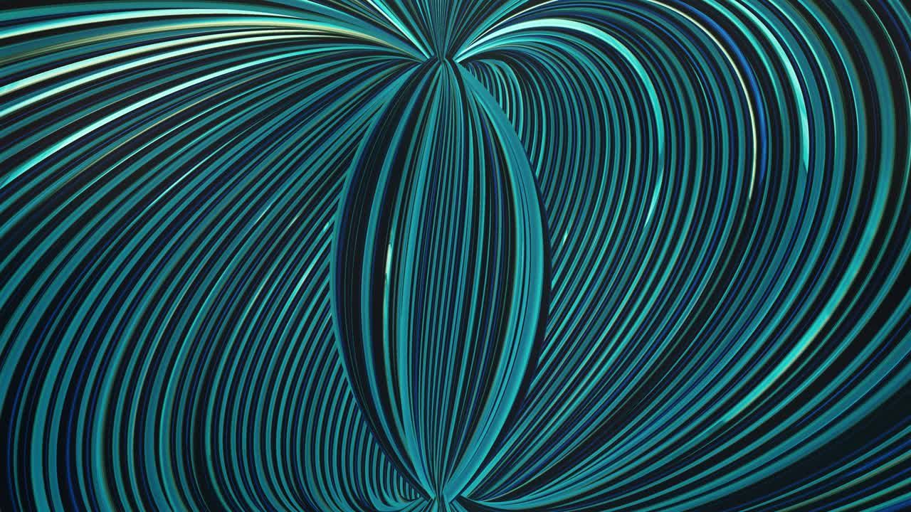 Abstract spinning lines background. 4K motion design