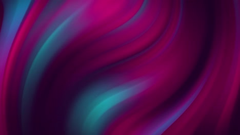 Digital-animation-of-green-and-purple-digital-waves-moving-against-black-background