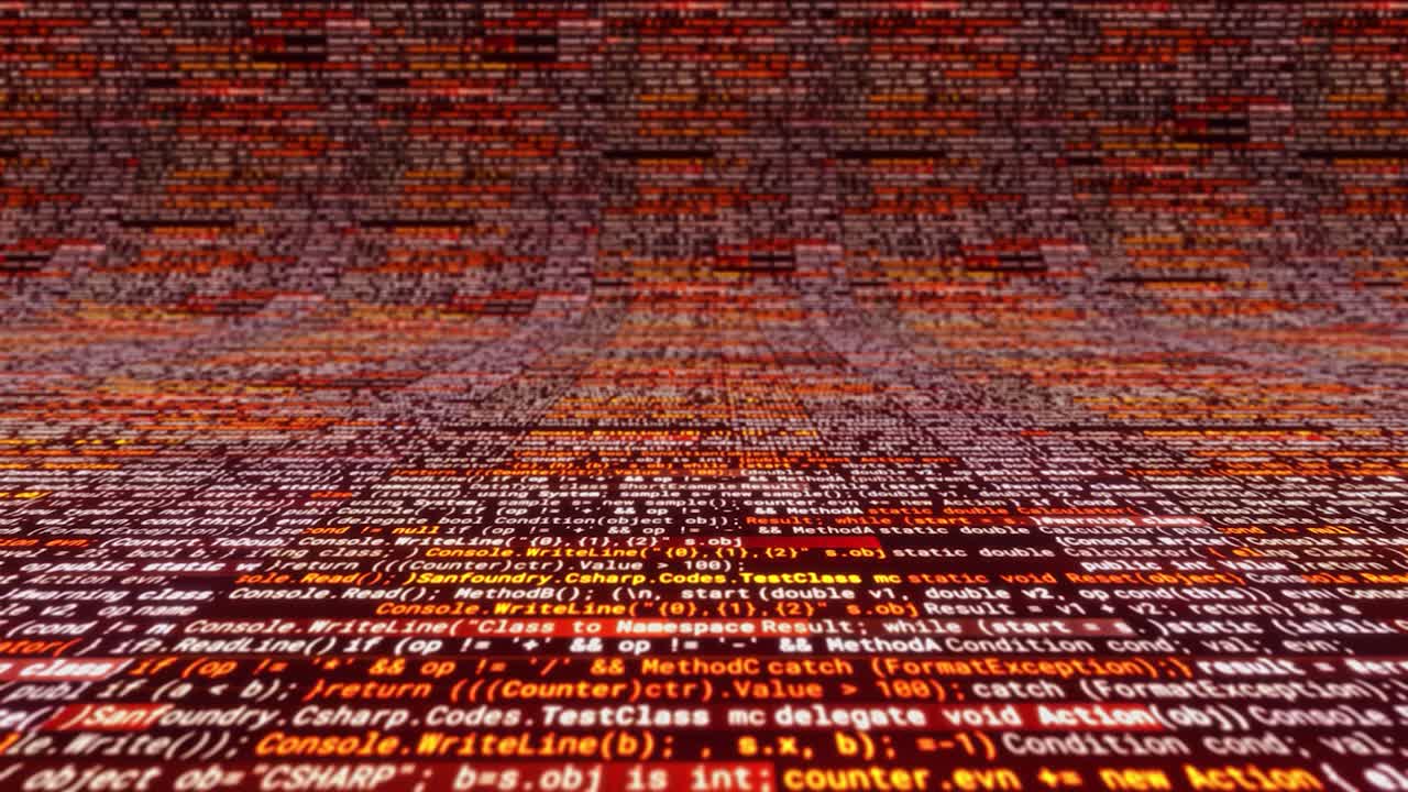 fondo de código de computadora abstracto