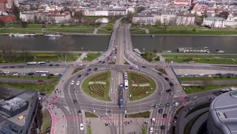 Drone-Footage-of-Multilevel-Crossroad