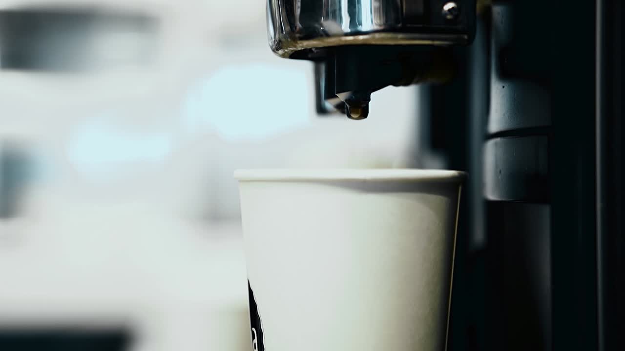 Bartender preparing coffee 1