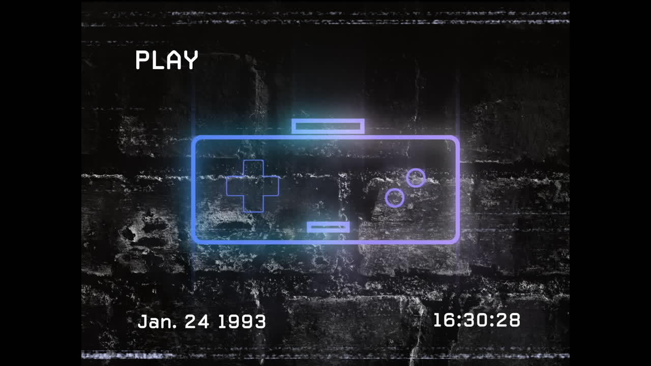 빈티지 비디오 녹화