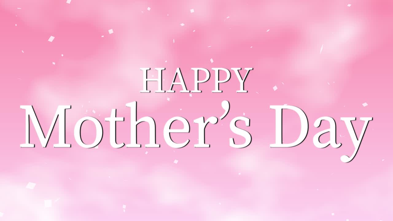 어머니의 날 메시지 선물 선물 모션 그래픽