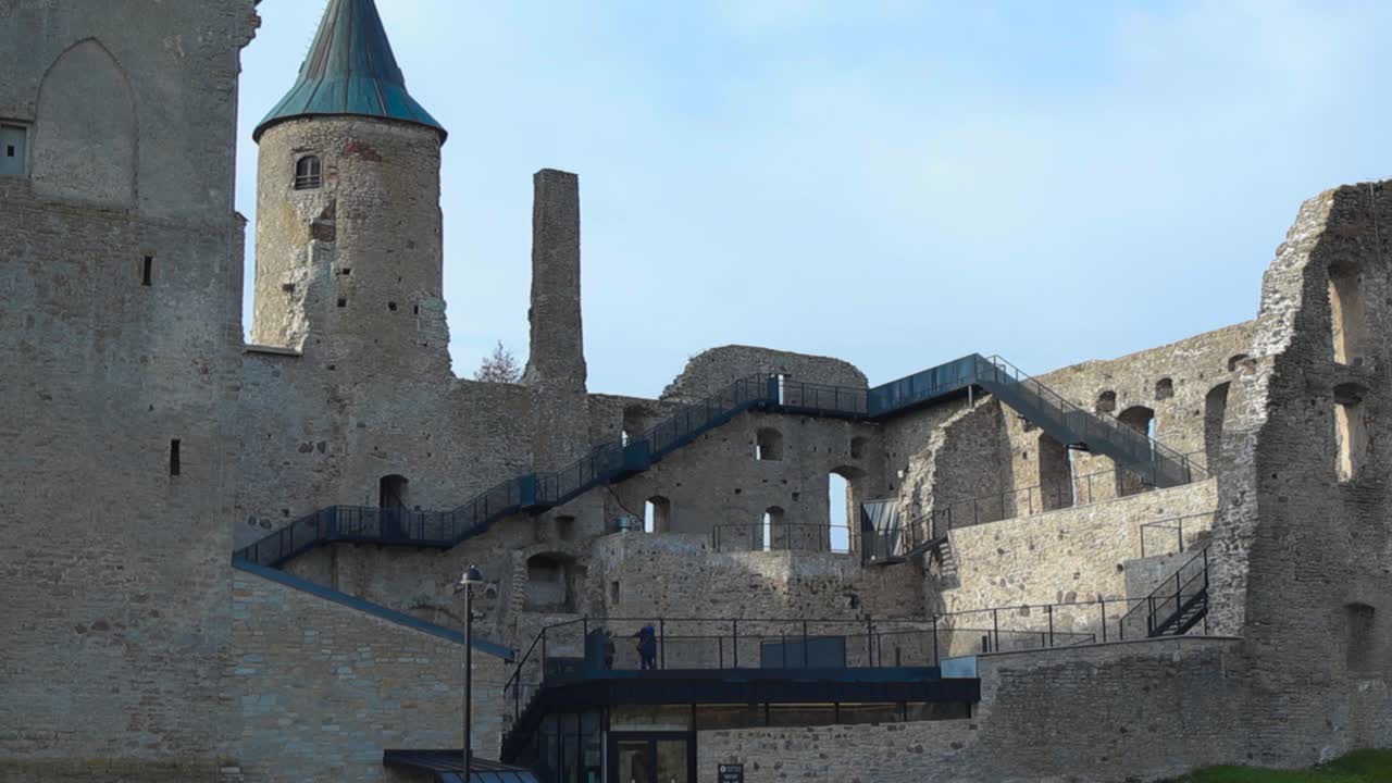 Exploring the Ruins of a Medieval Castle