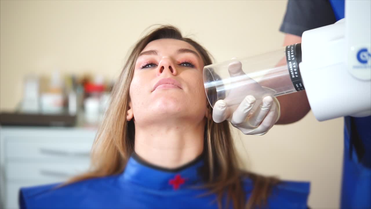 procedimiento de rayos x dentales