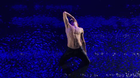 contemporary water dance performance