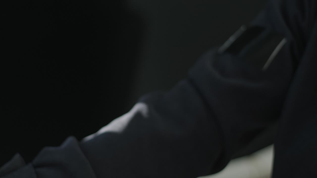 Car Service Manager Working at Desk in Office