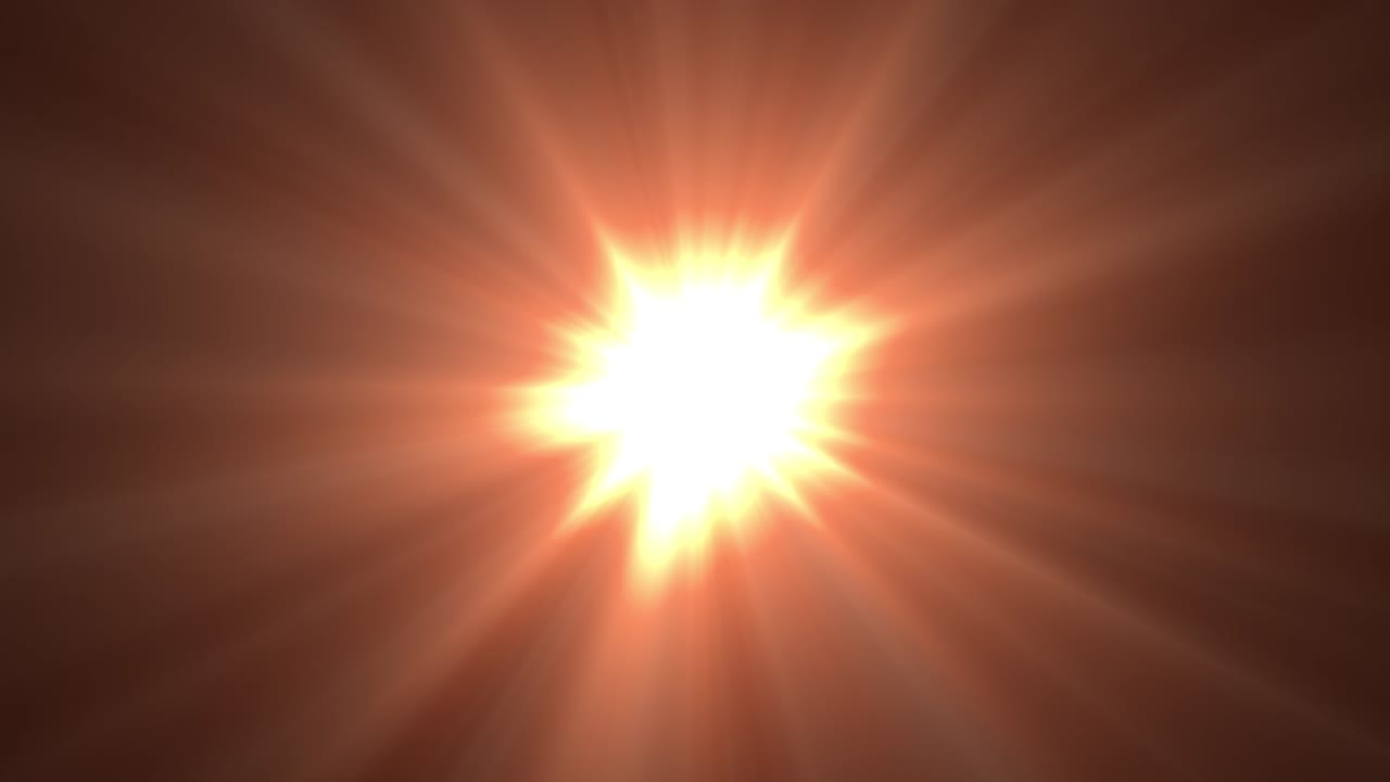 Abstract red flare light beam dust particle effect loop background green screen 4k 3d light motion