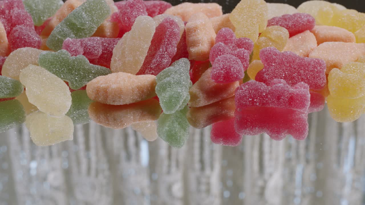 dulces y deliciosos caramelos azucarados