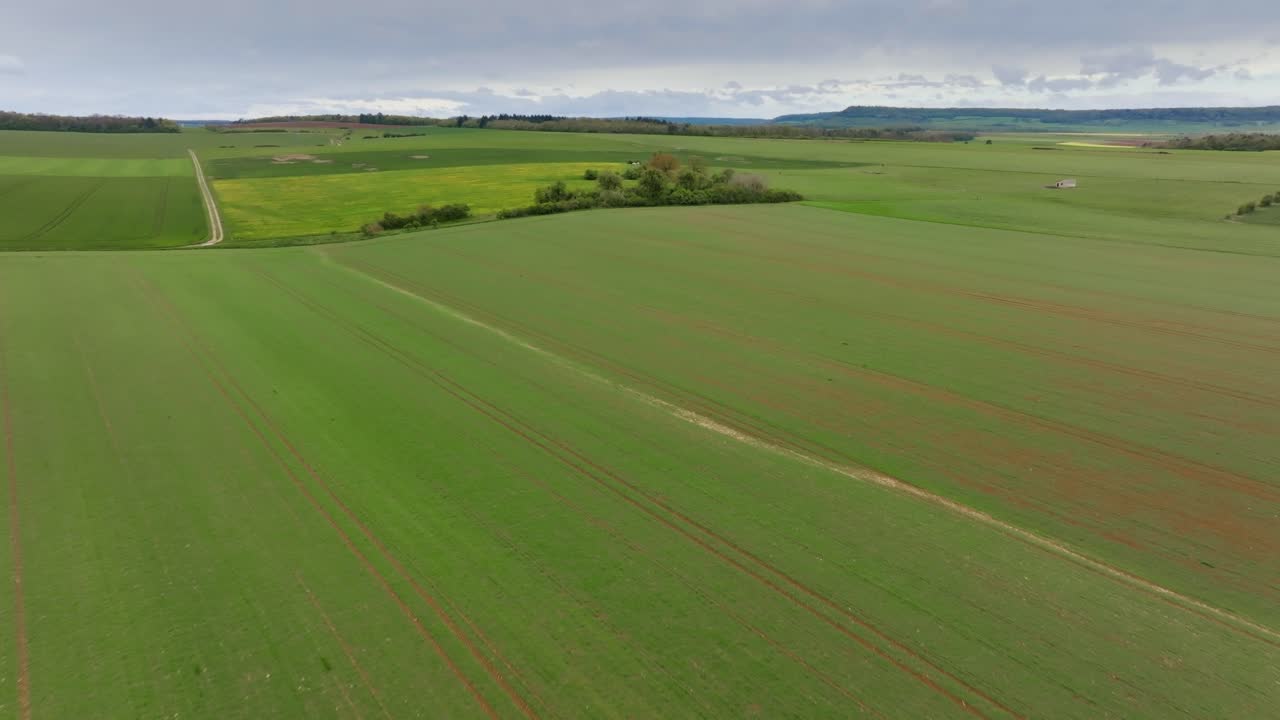 una amplia gama de paisajes cultivados en francia