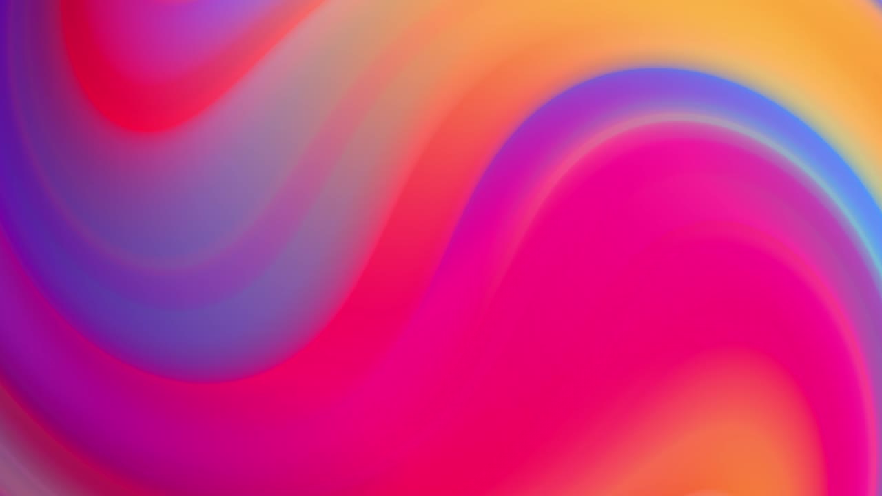 el gradiente de los colores del arco iris se desplaza cíclicamente en bucle. es un hermoso fondo abstracto de 4k con animación de bucle sin fisuras para presentaciones de vacaciones o cosas de moda en estilo de diseño en movimiento.