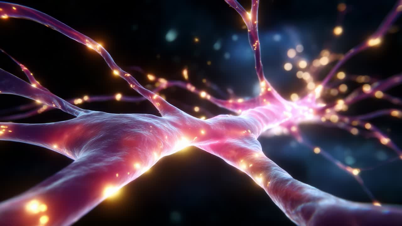 A Stunning Visual Representation of Neurons and Synapses, Capturing the Intricate Network of Nerve Cells with Vibrant Colors and Dynamic Light Patterns, Showcasing the Beauty of Neurobiology and Connectivity