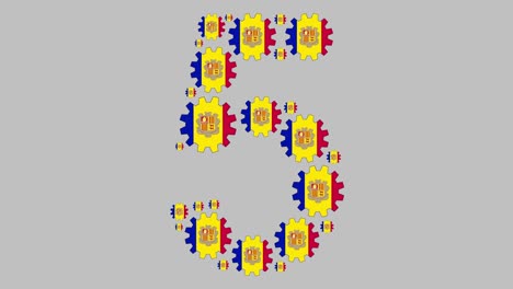 andorrano número cinco