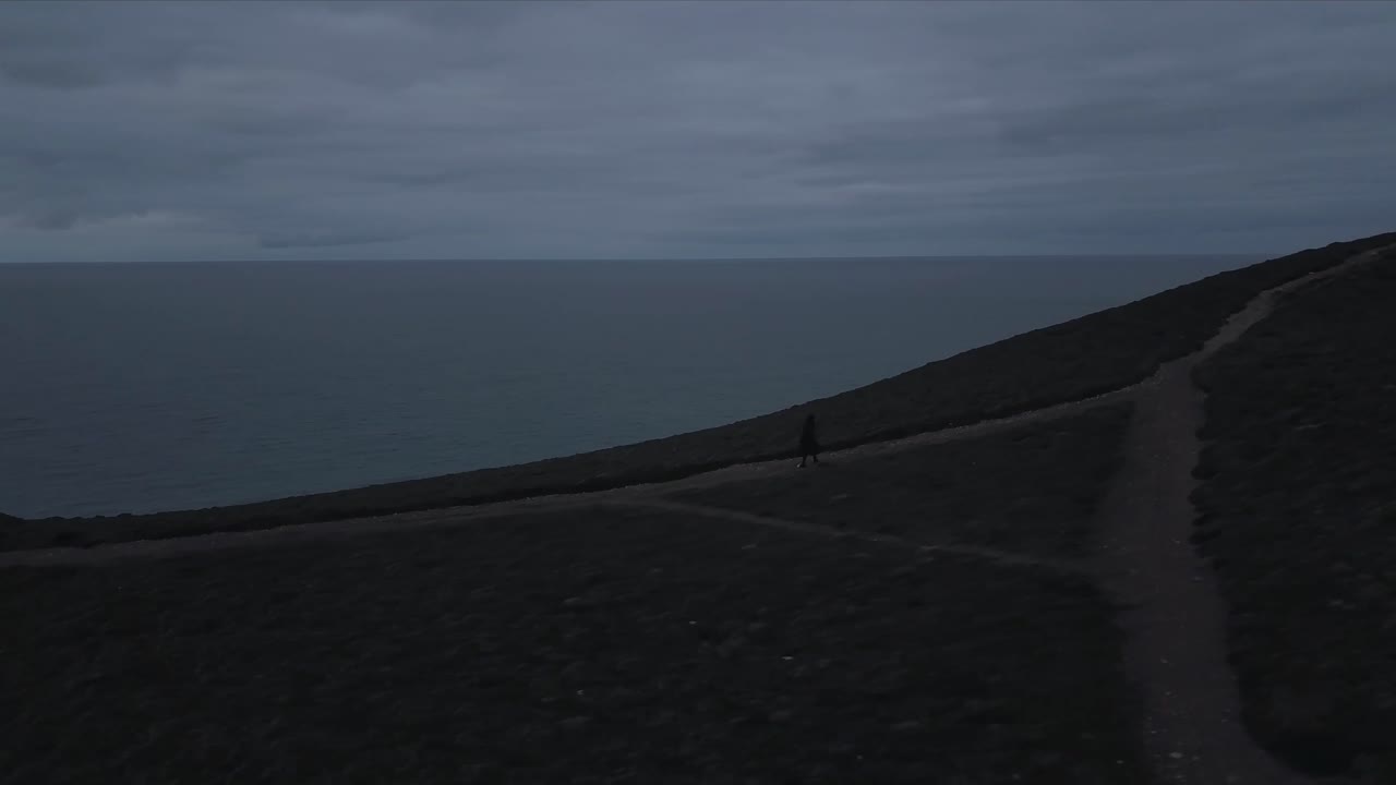 una vista aerea de cornualles