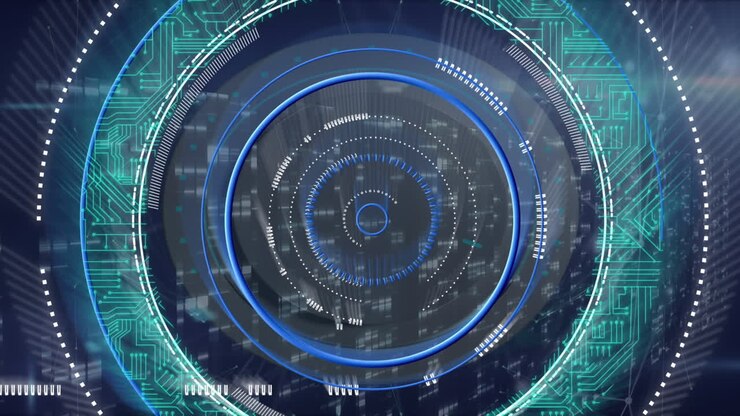 Animation af scopescanning og databehandling