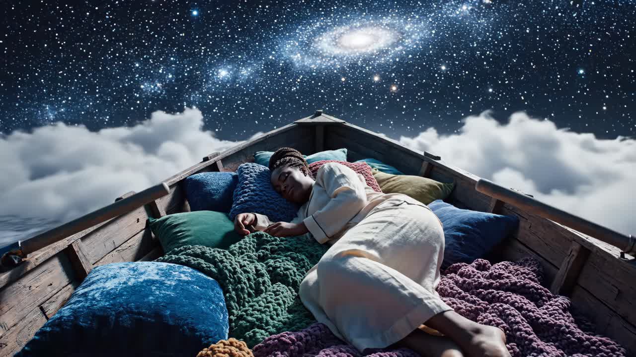 Dreaming Among the Stars in a Boat