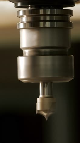 close-up of cnc router tool